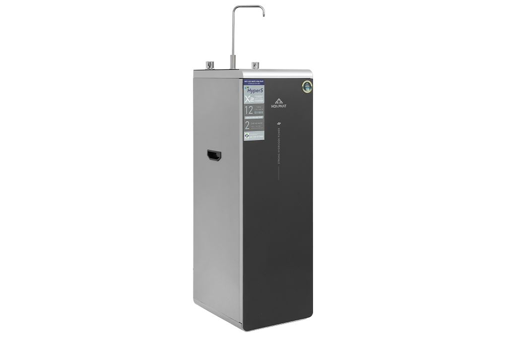Máy lọc nước RO Hydrogen ion kiềm Hòa Phát HPA856 12 lõi Màu Xám