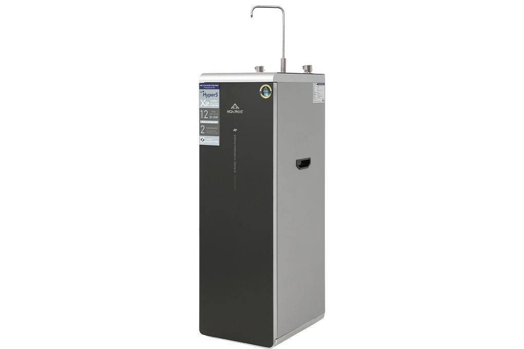 Máy lọc nước RO Hydrogen ion kiềm Hòa Phát HPA856 12 lõi Màu Xám