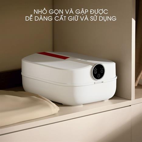 Tủ sấy quần áo gấp gọn Deerma DEM-GY700W Màu Trắng