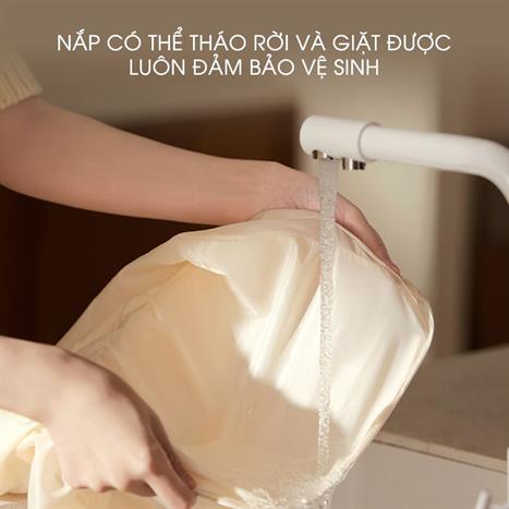 Tủ sấy quần áo gấp gọn Deerma DEM-GY700W Màu Trắng