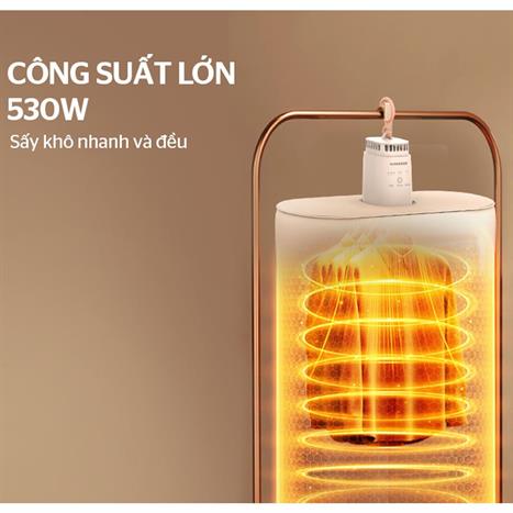 Tủ sấy quần áo Sunhouse 5 kg SHD2704