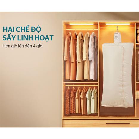 Tủ sấy quần áo Sunhouse 5 kg SHD2704