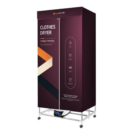 Tủ sấy quần áo Lumias 8 kg LCD-01 - Đỏ Màu Đỏ