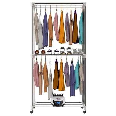 Tủ sấy quần áo Lumias 8 kg LCD-01 - Đỏ Màu Đỏ