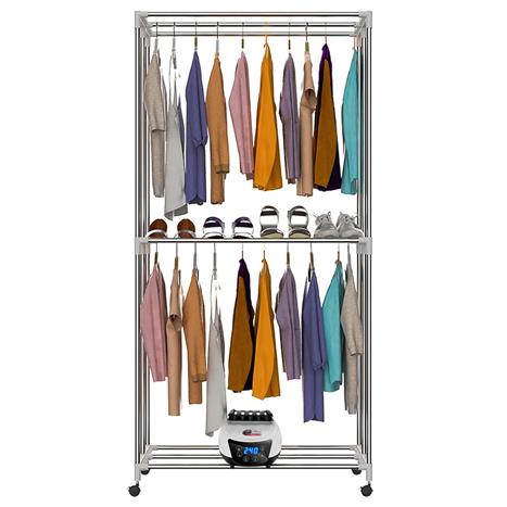 Tủ sấy quần áo Lumias 8 kg LCD-01 - Xanh Đen Màu Xanh Đậm