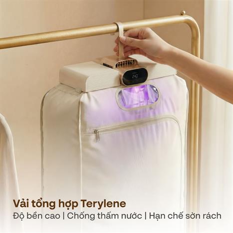Tủ sấy quần áo FUJIHOME 15 kg FCD16 Màu Hồng