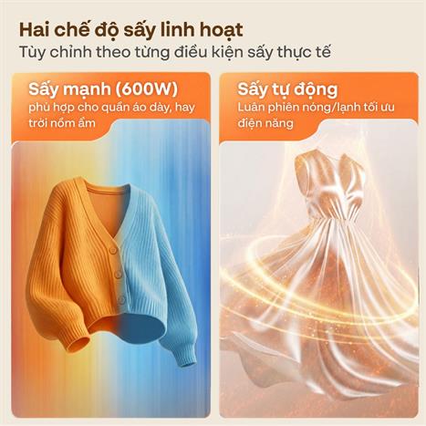 Tủ sấy quần áo FUJIHOME 15 kg FCD16 Màu Hồng