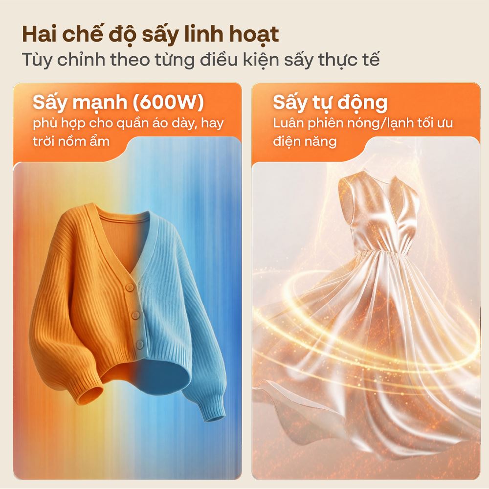 Tủ sấy quần áo FUJIHOME 15 kg FCD16 - 9