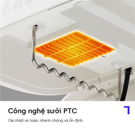 Tủ sấy quần áo gấp gọn Lock&Lock END112IVY Màu Kem
