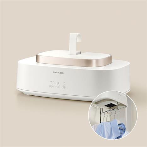 Tủ sấy quần áo gấp gọn Lock&Lock END112IVY Màu Kem