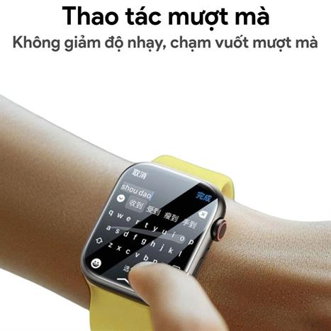 Miếng dán cường lực Apple Watch 42mm DEKEY Màu Trắng