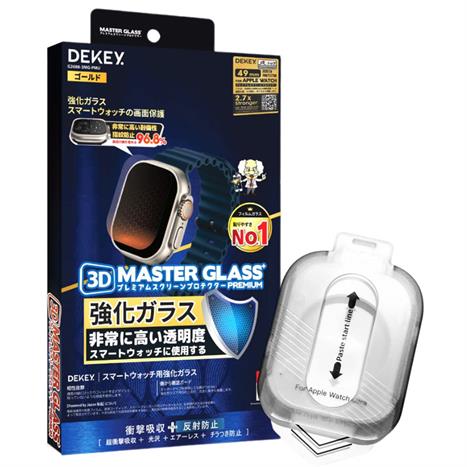 Miếng dán cường lực Apple Watch 49mm DEKEY Màu Trắng
