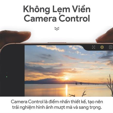 Miếng dán kính cường lực chống nhìn trộm iPhone 15 Pro Max DEKEY 3D Sentery Màu Trắng