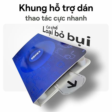 Miếng dán kính cường lực chống nhìn trộm iPhone Air DEKEY 3D Sentery Màu Trắng