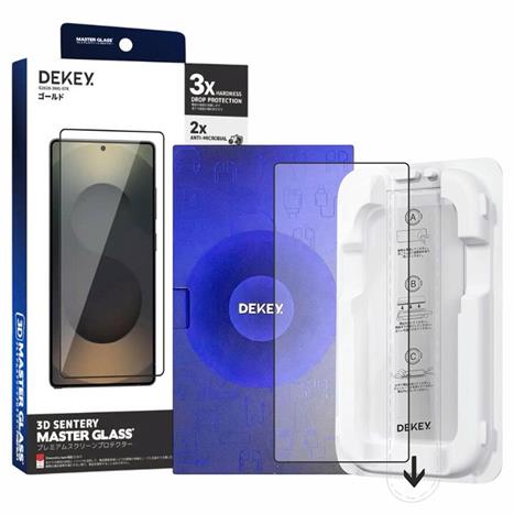 Miếng dán kính cường lực Samsung S24 Ultra DEKEY 3D Sentery Màu Trắng