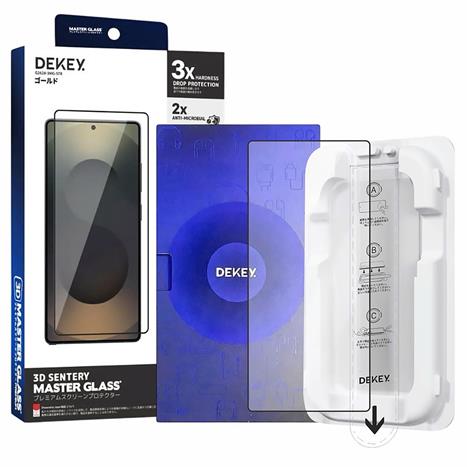 Miếng dán kính cường lực Samsung S25 DEKEY 3D Sentery Màu Trắng