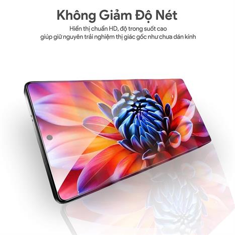 Miếng dán kính cường lực Samsung S25 Plus DEKEY 3D Sentery Màu Trắng