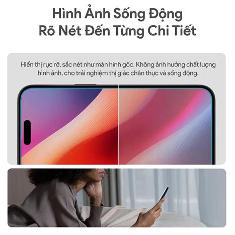 Miếng dán kính cường lực iPhone X/XS/11 Pro DEKEY 3D Quintessence Màu Trắng