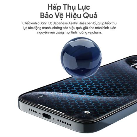 Miếng dán kính cường lực iPhone XR/11 DEKEY 3D Quintessence Màu Trắng