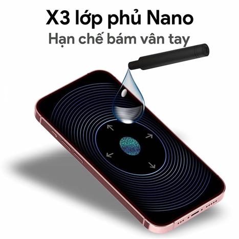 Miếng dán kính cường lực iPhone 15/16 DEKEY 3D Quintessence Màu Trắng