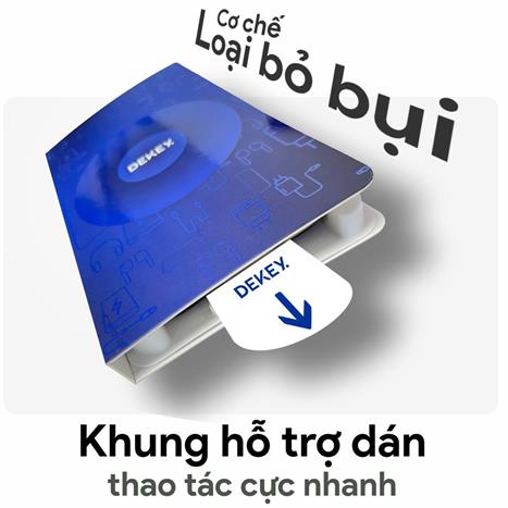 Miếng dán kính cường lực chống nhìn trộm iPhone Air DEKEY 3D Quintessence Màu Trắng