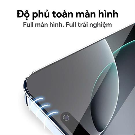 Miếng dán kính cường lực iPhone X/XS/11 Pro DEKEY 3D Luxury Màu Trắng