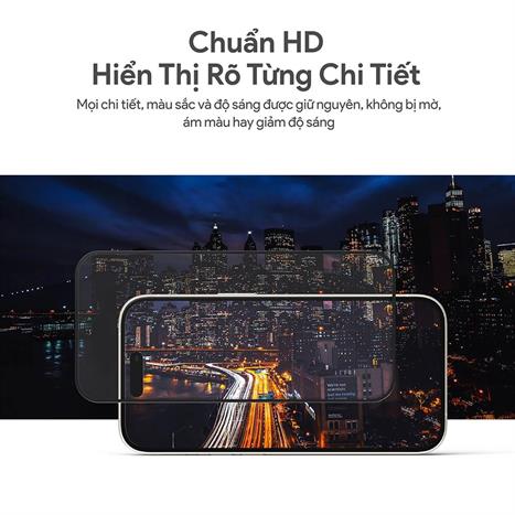 Miếng dán kính cường lực iPhone XR/11 DEKEY 3D Luxury Màu Trắng