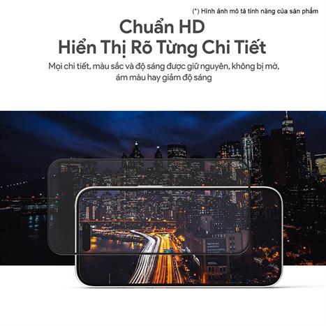 Miếng dán kính cường lực iPhone 12/12 Pro DEKEY 3D Luxury Màu Trắng
