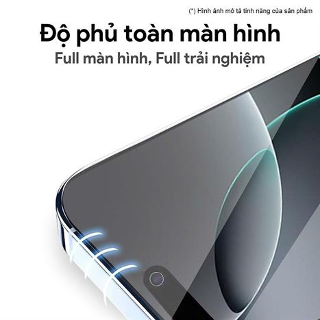 Miếng dán kính cường lực iPhone 12/12 Pro DEKEY 3D Luxury Màu Trắng