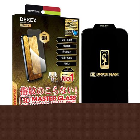 Miếng dán kính cường lực iPhone 15/16 DEKEY 3D Luxury Màu Trắng