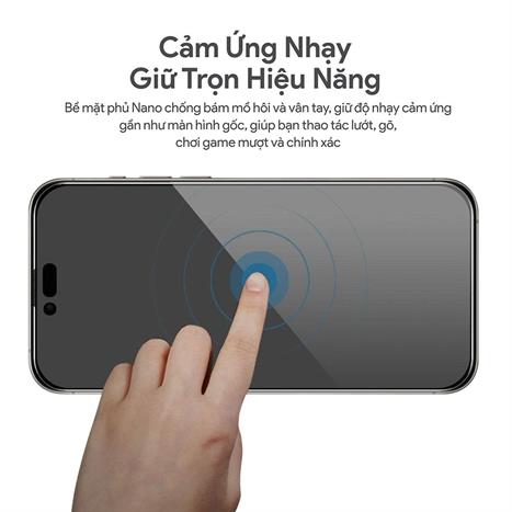 Miếng dán kính cường lực iPhone XS Max/11 Pro Max DEKEY 3D Deluxe Màu Trắng