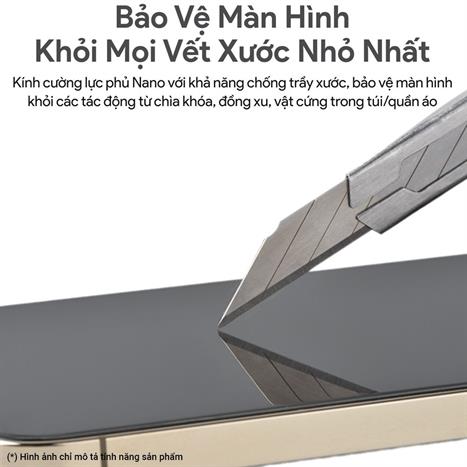 Miếng dán kính cường lực iPhone Air DEKEY 3D Premium Màu Trắng