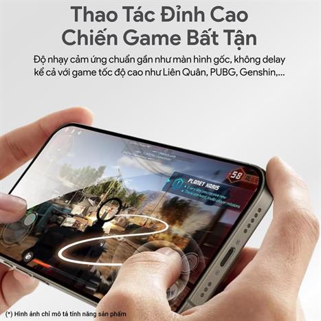 Miếng dán kính cường lực iPhone Air DEKEY 3D Premium Màu Trắng