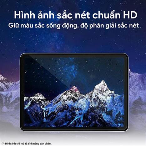 Miếng dán kính cường lực iPad Mini 6 DEKEY Premium Màu Trắng
