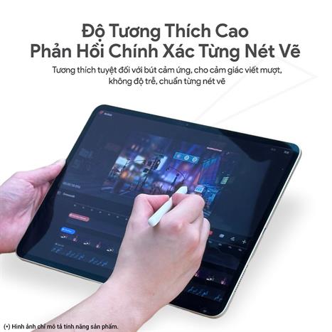 Miếng dán kính cường lực iPad 10.9 inch/11 inch DEKEY Premium Màu Trắng