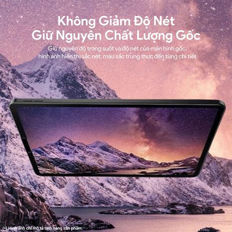 Miếng dán kính cường lực iPad 10.9 inch/11 inch DEKEY Premium Màu Trắng