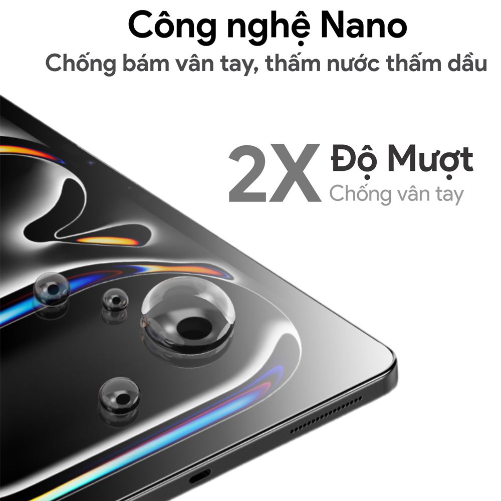 Miếng dán kính cường lực iPad 10.9 inch/11 inch DEKEY Premium with applicator - 3