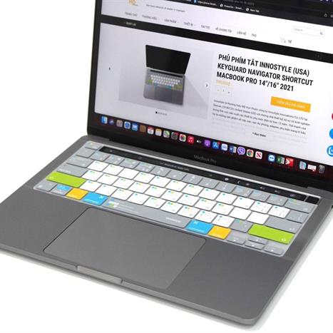 Phủ phím Innostyle Macbook Pro M1/ M2 13 inch IKC2338NAV Trắng Màu Trắng