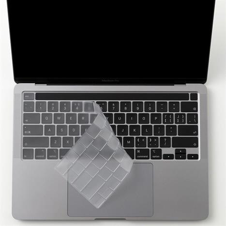 Phủ phím Innostyle Macbook Pro M1/ M2 13 inch IKC2338TRN Trong Suốt Màu Trắng