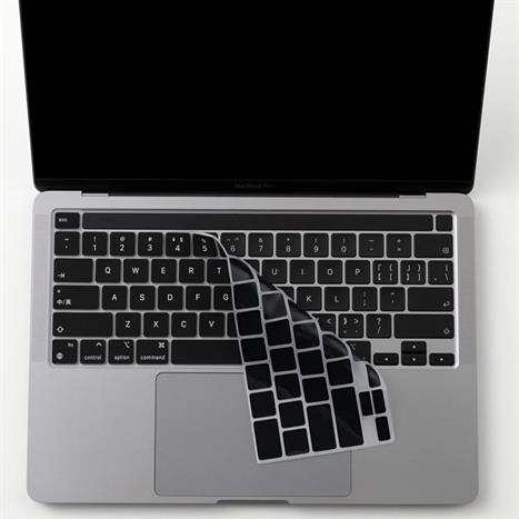 Phủ phím Innostyle Macbook Pro 14 inch/ 16 inch/ Air M2 13 inch IKC2442BLK Đen Màu Đen