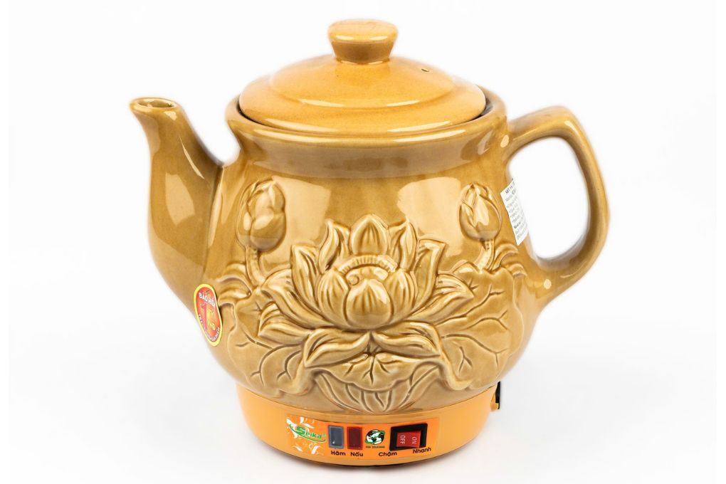 Siêu sắc thuốc điện Seika 3.2 lít SKS 328 Vàng Màu Vàng