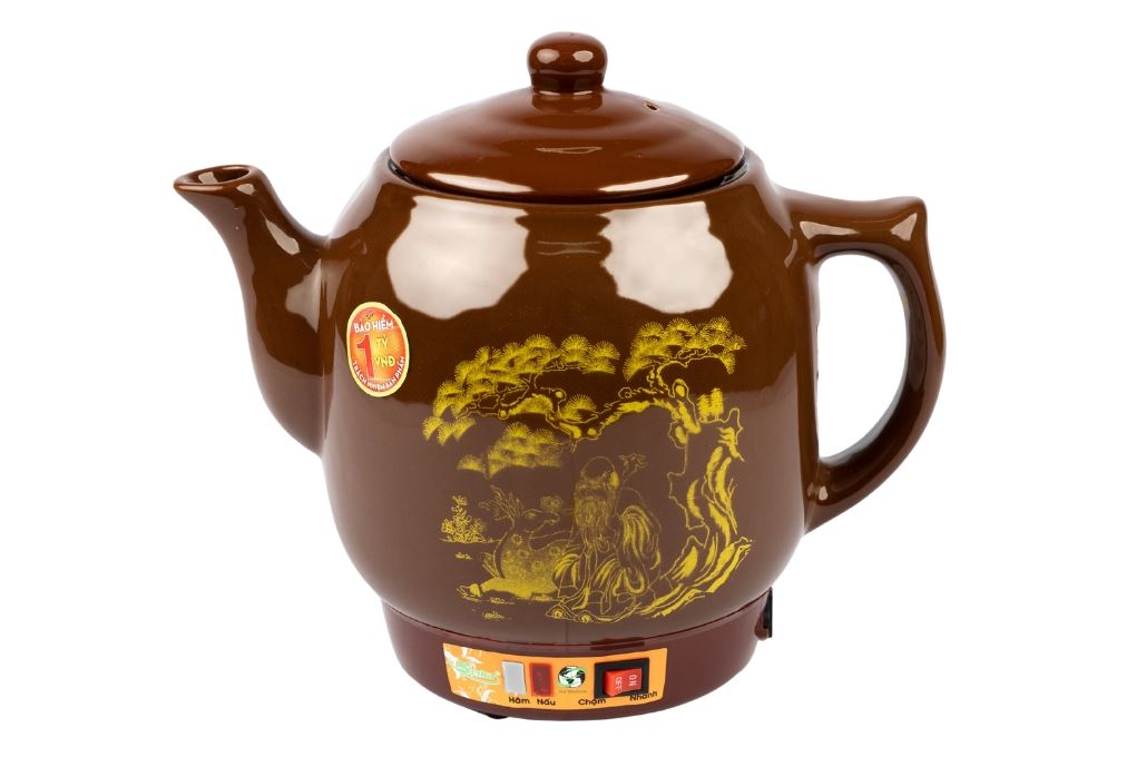 Tổng quan thiết kế - Siêu sắc thuốc điện Seika 3.2 lít SKS 329 Nâu Tổng quan thiết kế - Siêu sắc thuốc điện Seika 3.2 lít SKS 329 Nâu