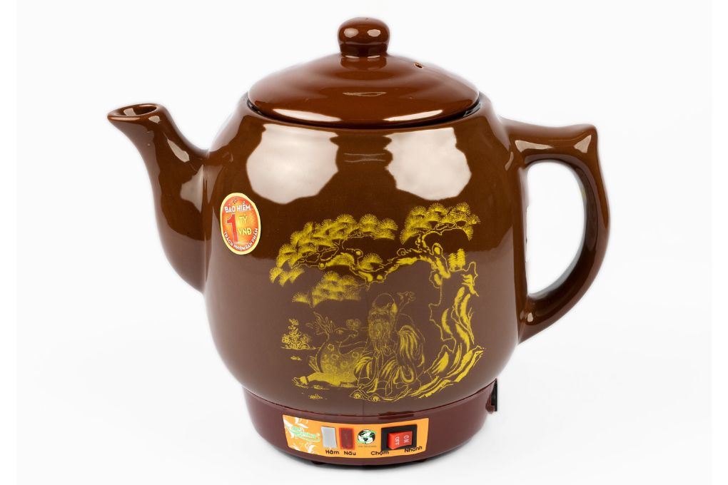 Siêu sắc thuốc điện Seika 3.2 lít SKS 329 Nâu Màu Nâu