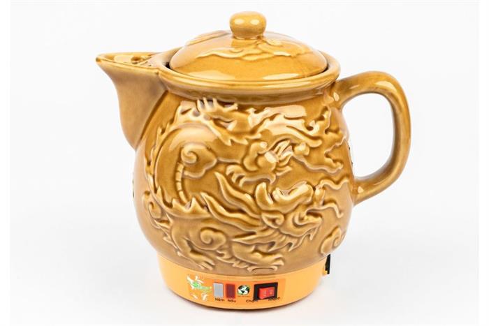 Siêu sắc thuốc điện Seika 3.2 lít SKS 368 Vàng