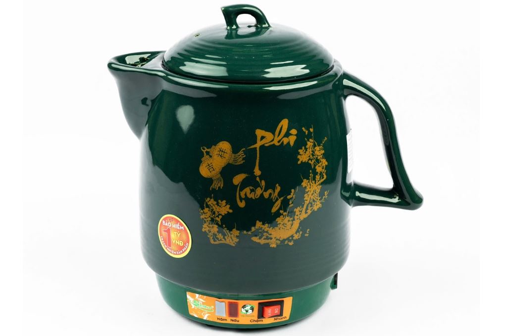 Siêu sắc thuốc điện Seika 3.3 lít SKS 375 Xanh Màu Xanh lá