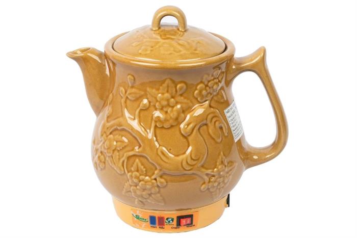 Siêu sắc thuốc điện Seika 4.5 lít SKS 455 Vàng