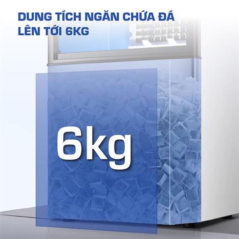 Máy làm đá lọc nước UF FUJIHOME IM45C Màu Đen