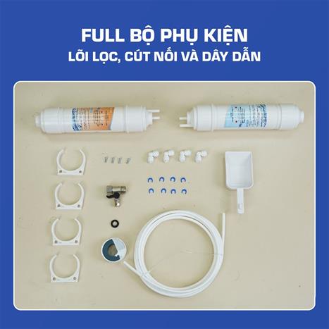 Máy làm đá lọc nước UF FUJIHOME IM45C Màu Đen
