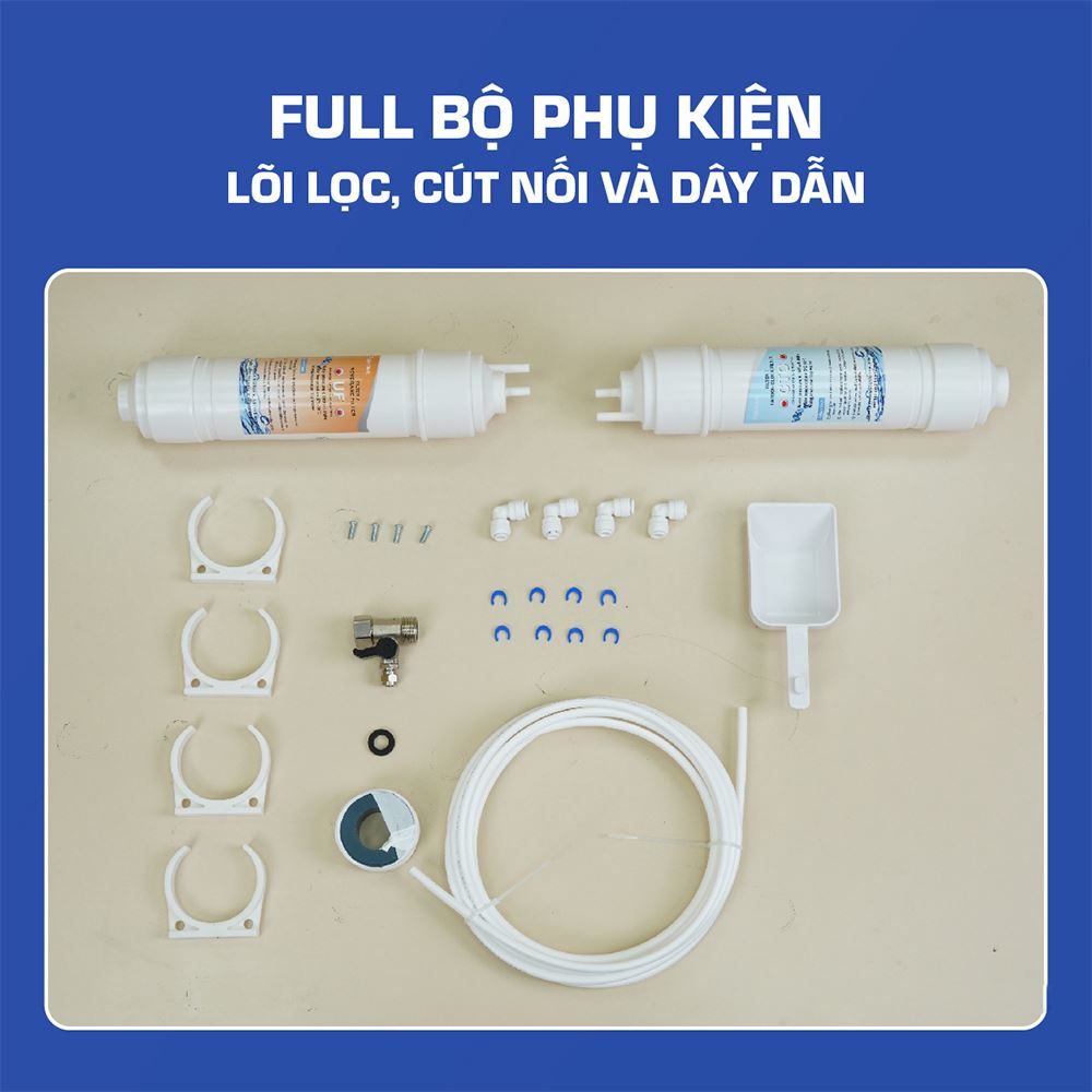 Máy làm đá lọc nước UF FUJIHOME IM45C Màu Đen