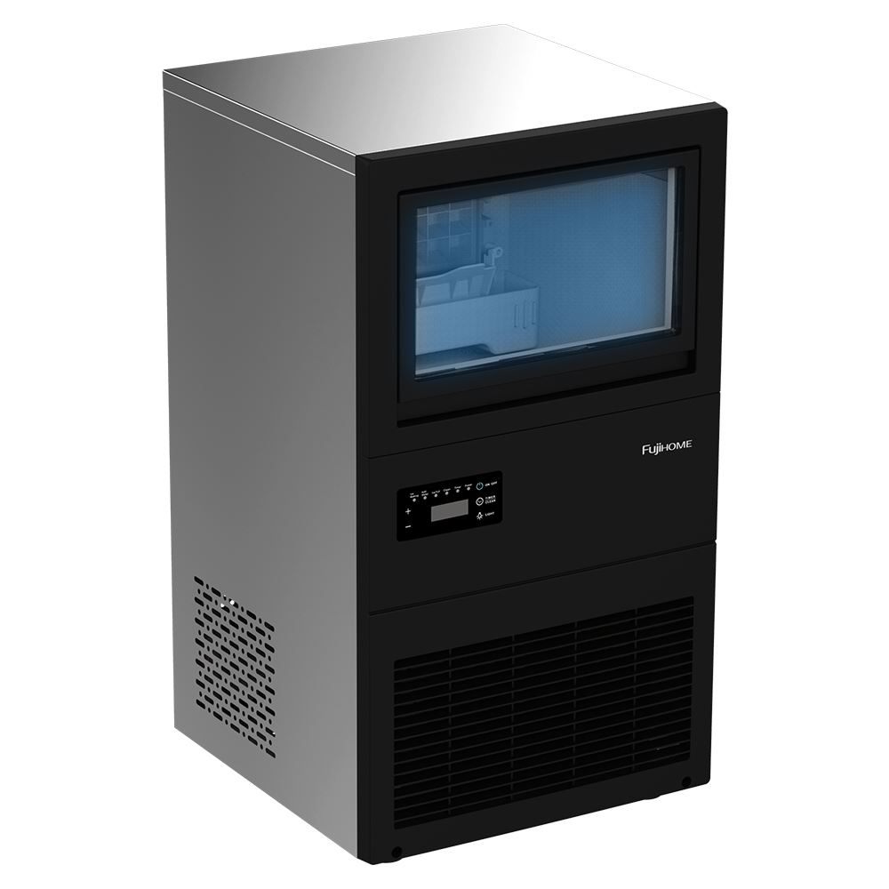 Máy làm đá lọc nước UF FUJIHOME IM45C Màu Đen